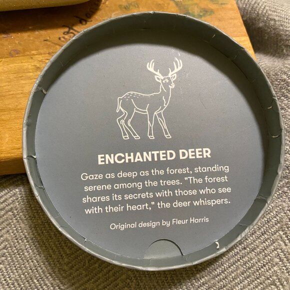 Erstwilder x Fleur Harris Enchanted Deer Resin Brooch NWT - Picture 2 of 4